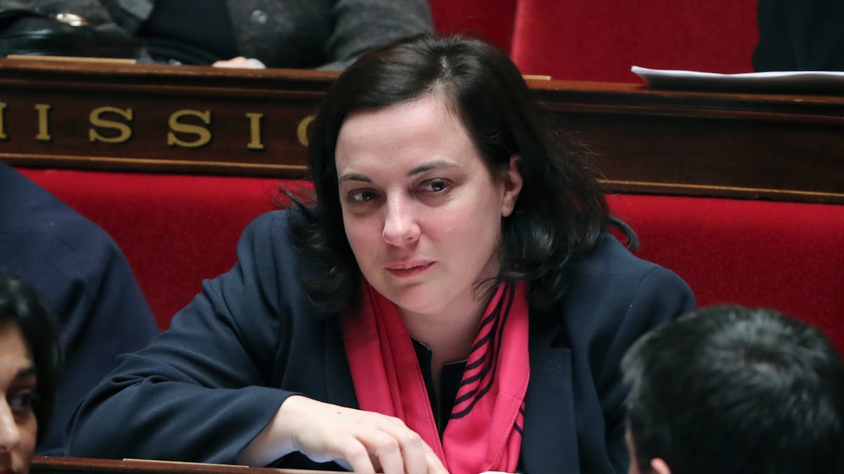 Emmanuelle Cosse en mars 2016 à l’Assemblée nationale.