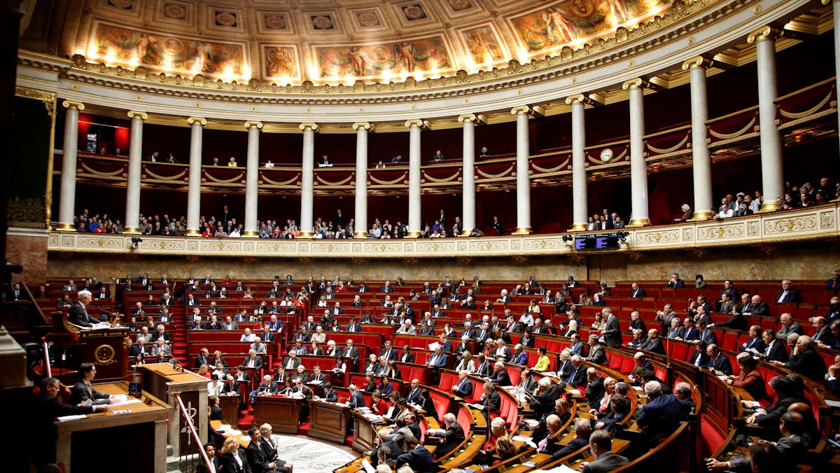 L’hémicycle de l’Assemblée nationale, le 16 novembre dernier.