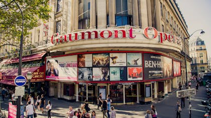 Le cinéma Gaumont Opéra, dans le IXe arrondissement de Paris, en septembre 2016.