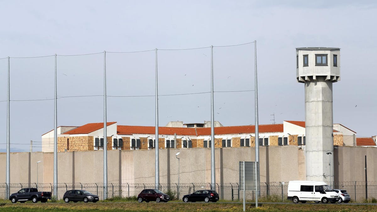 La prison de Perpignan, en avril 2017.
