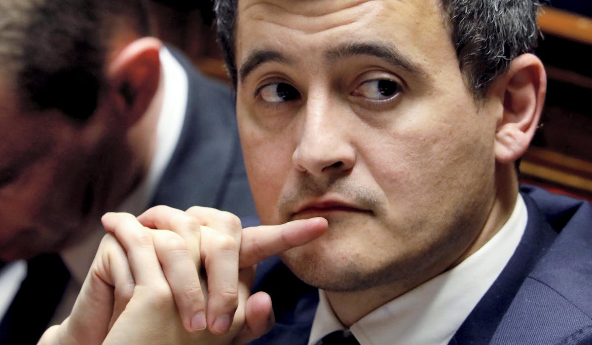 Gérald Darmanin, le 30 janvier 2018 à l’Assemblée nationale. Gérald Darmanin, le 30 janvier 2018 à l’Assemblée nationale.