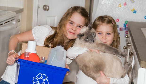 recycler ses produits en famille