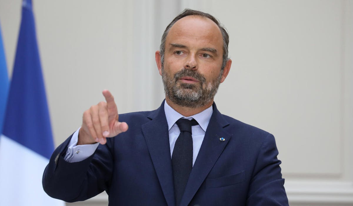 Edouard Philippe lors d’une conférence de presse à l’Elysée, le 4 septembre.