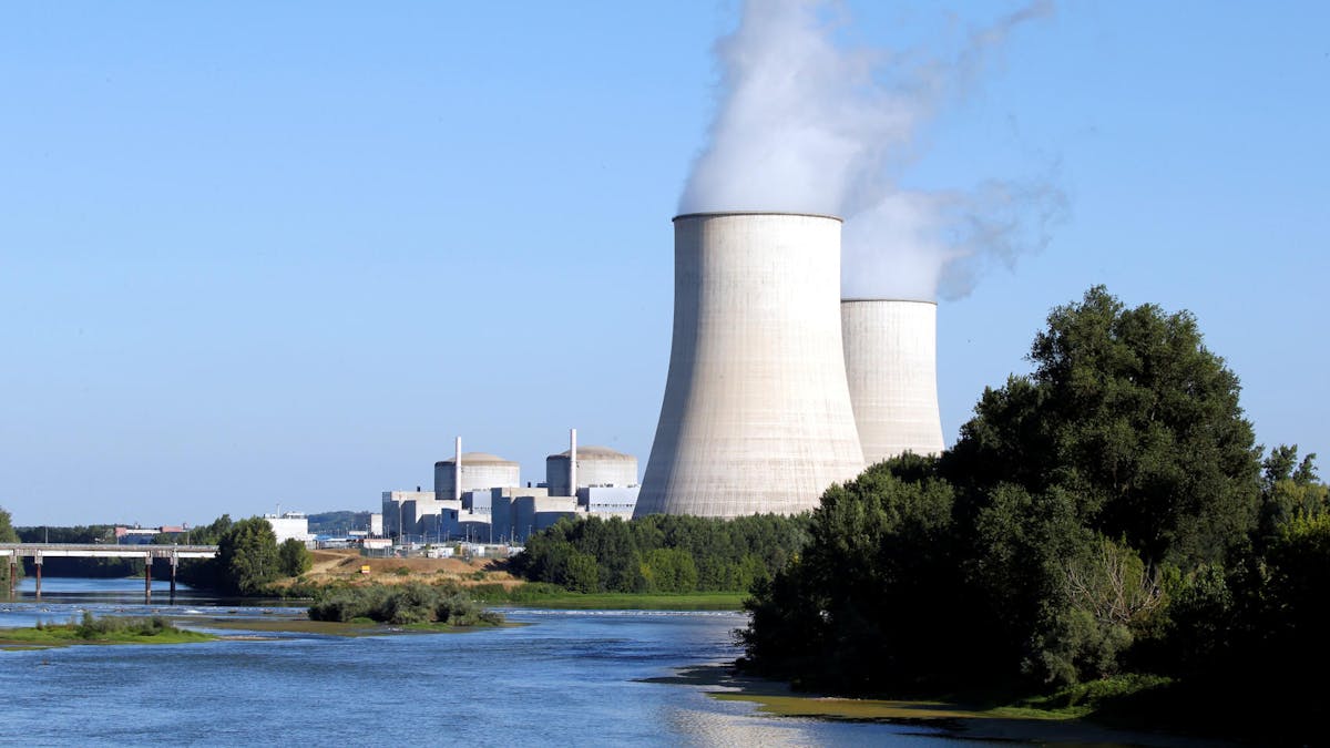 La centrale nucléaire de Golfech (Tarn-et-Garonne), le 19 juillet dernier.