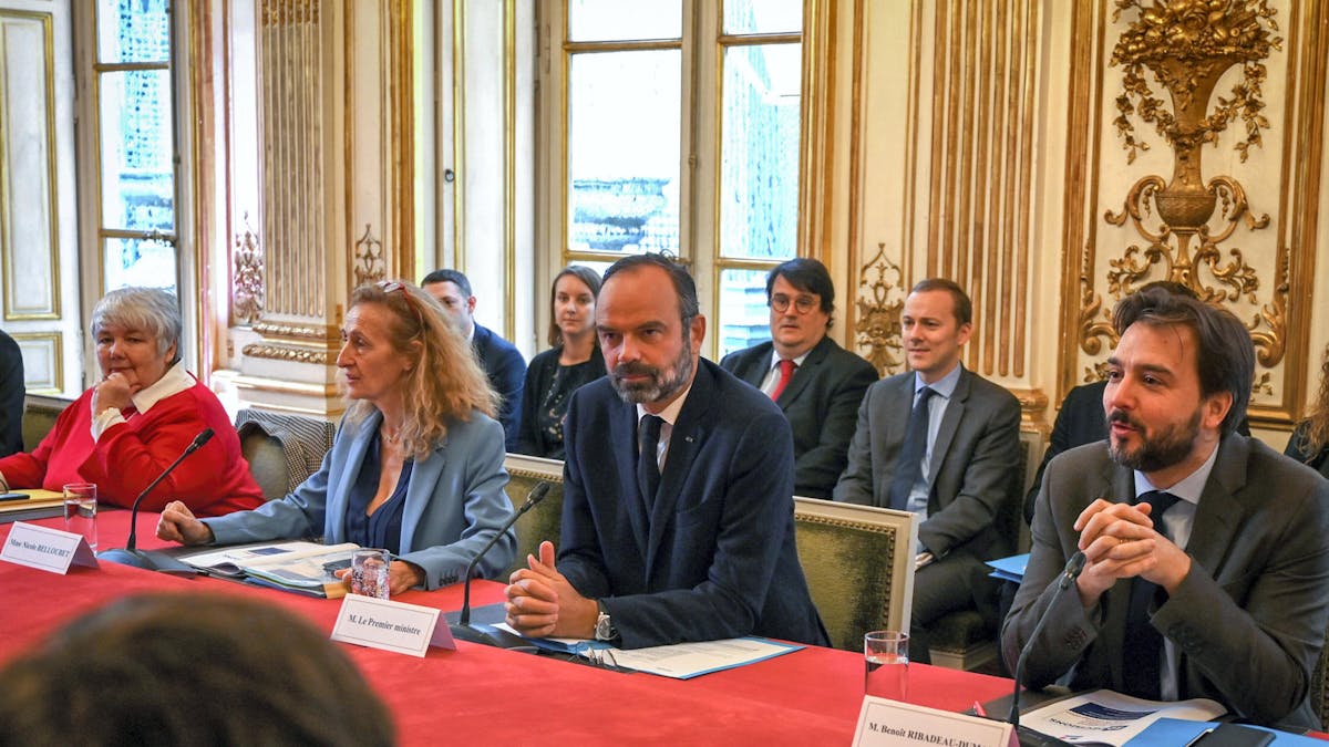Edouard Philippe lors du comité interministériel sur l’immigration et l’intégration, mercredi à Matignon.