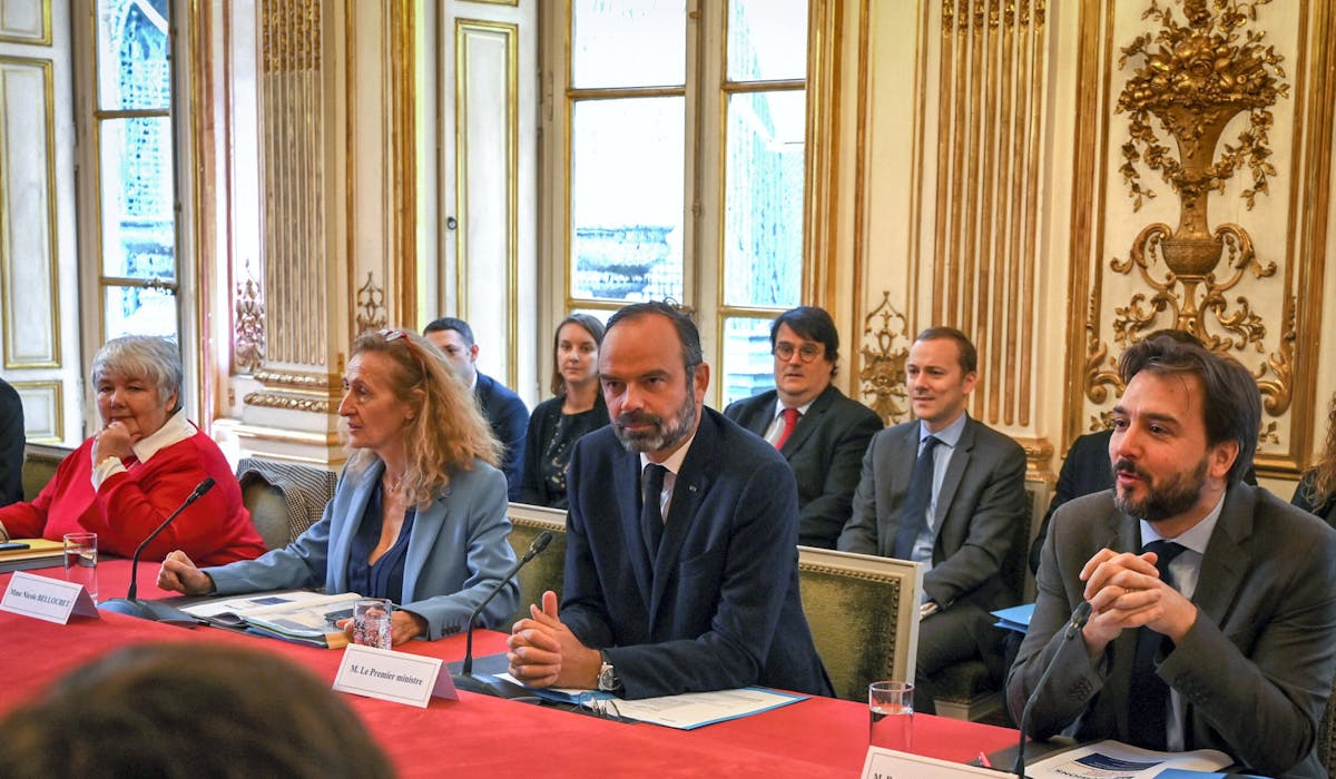 Edouard Philippe lors du comité interministériel sur l’immigration et l’intégration, mercredi à Matignon.