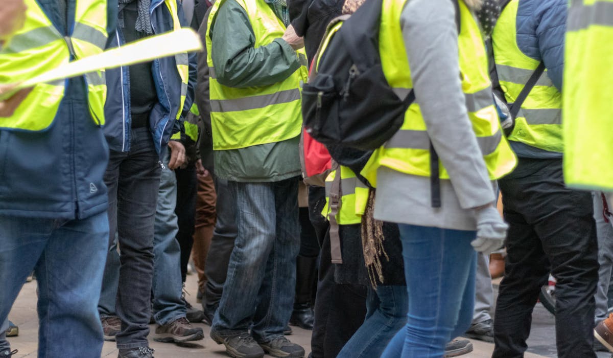 Le mouvement des « gilets jaunes » a débuté à l’automne 2018.