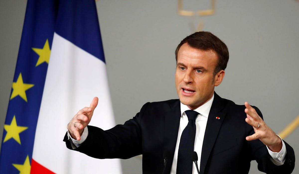 Emmanuel Macron le 11 février à l’Elysée.