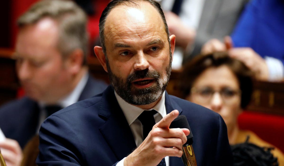 Edouard Philippe à l’Assemblée nationale, le 7 janvier.