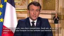 "Nous sommes en guerre" : Emmanuel Macron annonce des mesures strictes contre le coronavirus