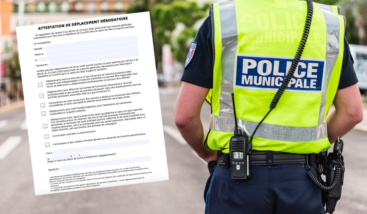 Attestation De Deplacement 0 D Amende En Cas De Recidive Dossier Familial