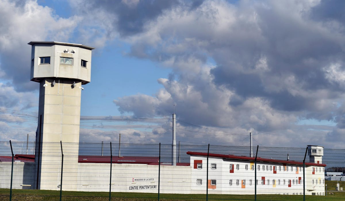La prison de Vendin-le-Vieil (Pas-de-Calais), en février 2018.