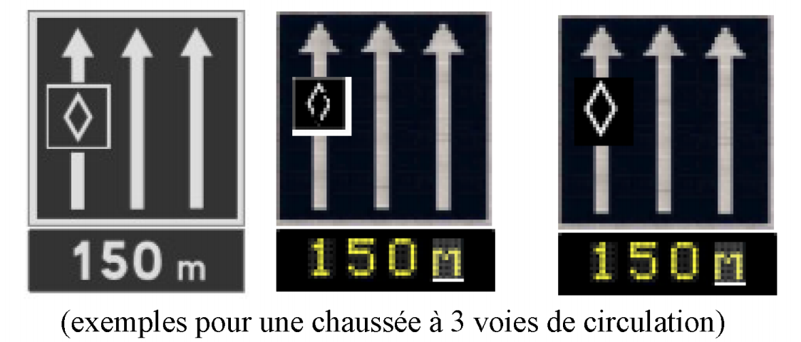 Un nouveau panneau pour signaler les voies réservées au covoiturage ...
