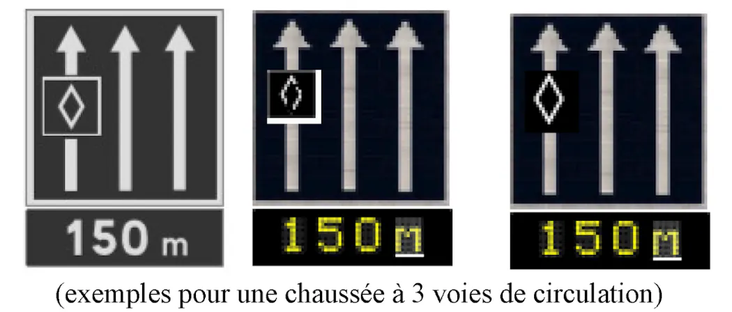 Un nouveau panneau pour signaler les voies réservées au covoiturage ...