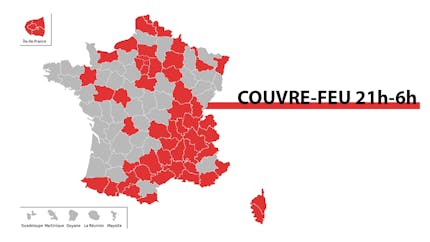 Covid-19 : 46 millions de Français soumis au couvre-feu