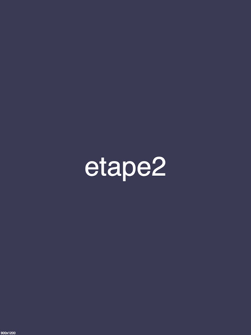 TITRE ÉTAPE 2 lorem ipsum