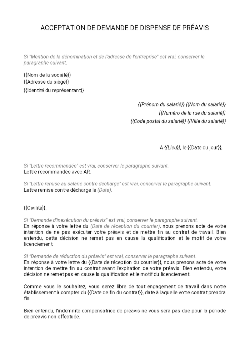 modèle de lettre demande de télétravail