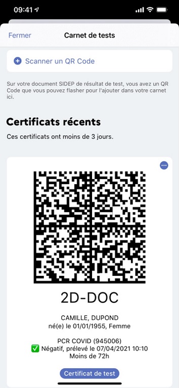Tousanticovid L Application Va Integrer Un Pass Sanitaire Dossier Familial