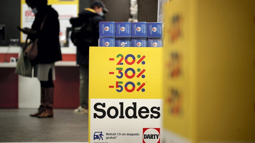 Magasin Darty, clients, soldes