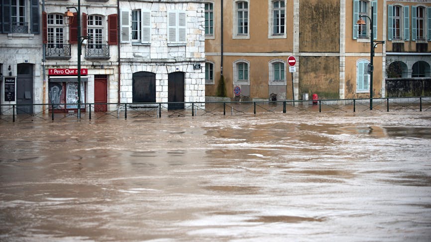 Bayonne, inondation