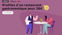 Profitez d'un restaurant gastronomique pour 20 €
