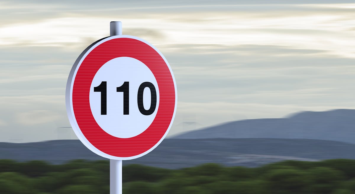 Pourquoi limiter la vitesse à 110 km/h sur autoroute serait