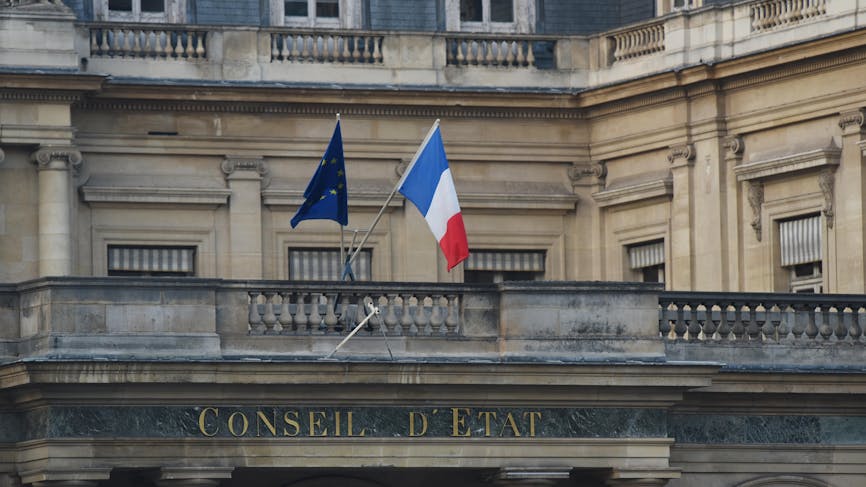 Conseil d'État France Paris abandon de poste présomption de démission emploi social