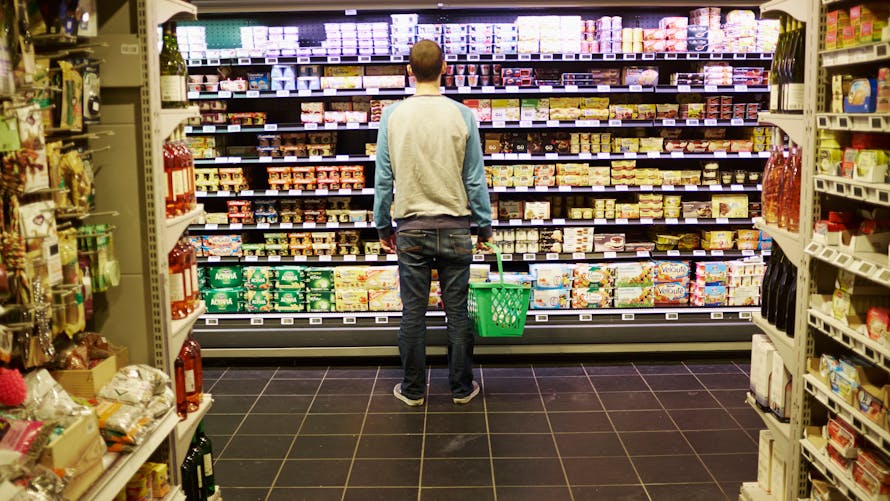 courses conso alimentation supermarché inflation